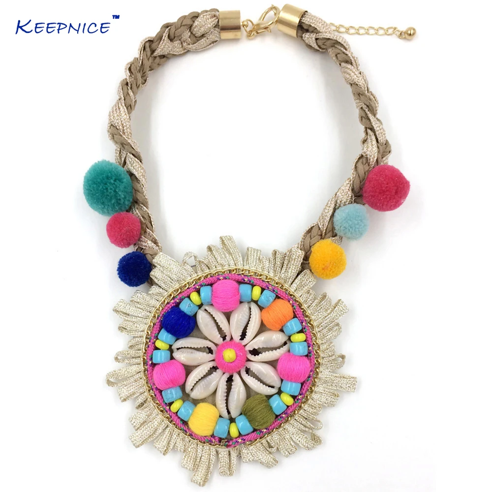 

New Boho Chic Jewelry HandMade Choker Necklaces For Women Sunny Sea Beach