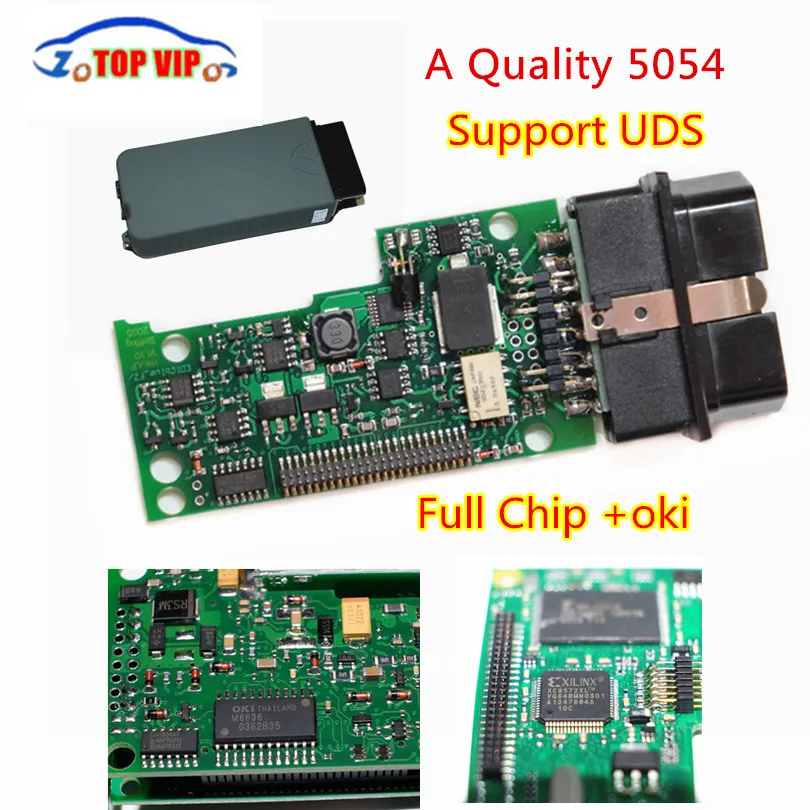 

DHL Free!!! A+ VAS 5054A Full Chip High Quality Bluetooth + OKI Chip Support UDS ODIS 4.0.0 Auto Car Diagnotic-Tool Scanner