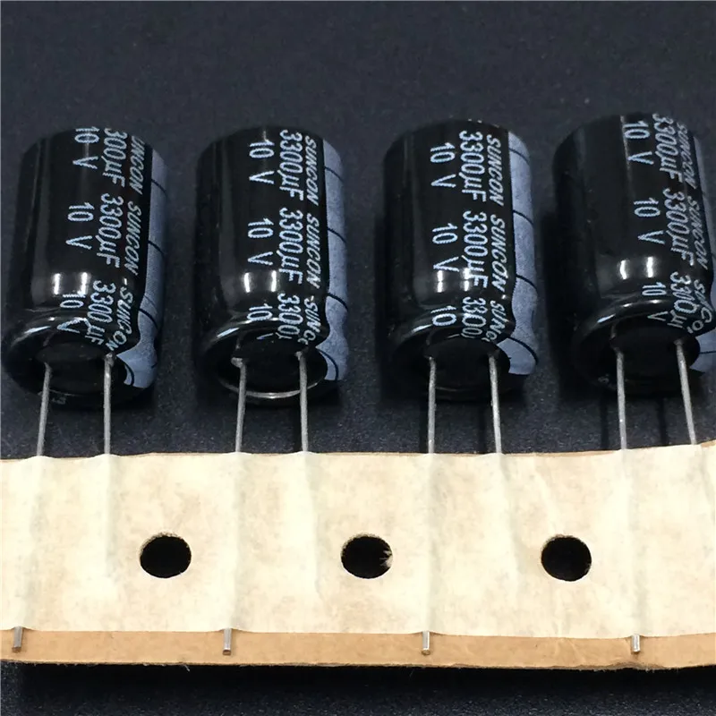 50 шт. 3300 мкФ 10V SUNCON(SANYO) HC серии 12 5x20 мм 10V3300uF алюминиевый электролитический