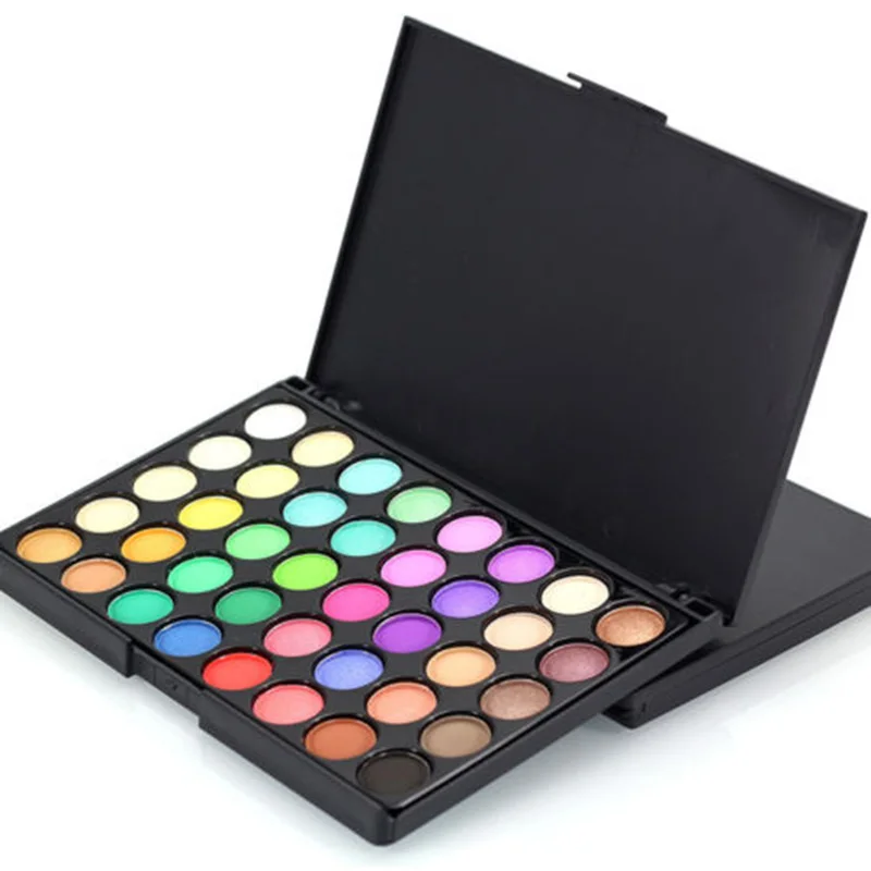 

Sparkling Eyeshadow Pallete Shades 40 Colors Matte Shimmer Makeup Palette Glitter Pigment Eye Shadow Powder