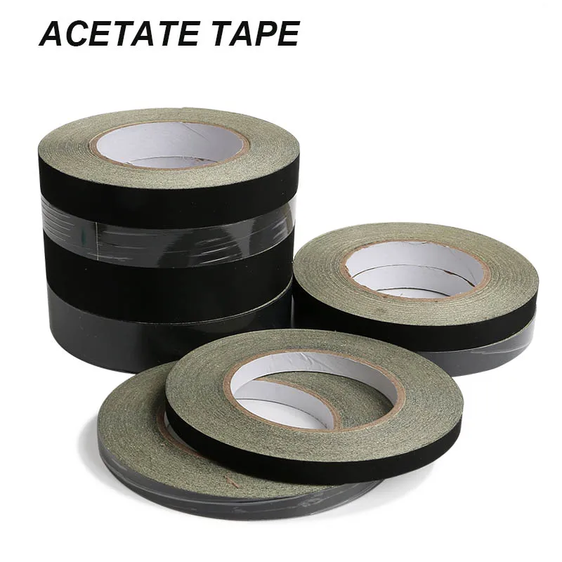 

Acetate tape Data line LCD screen Cable Fixed tape Black acetate cloth tape insulation 120 degrees of temperature resistance