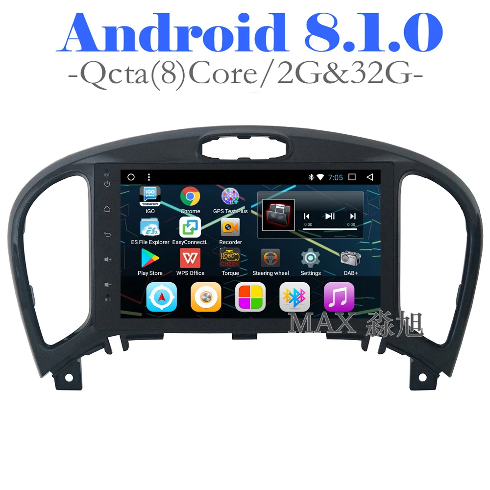 MAX 2G 32G 8 Core GPS навигационная система Android 1 автомобильный dvd плеер для Nissan Juke Car Radio RDS