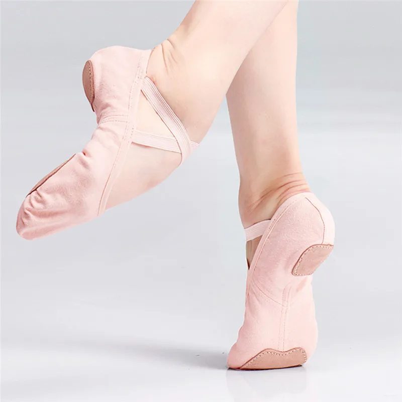 

Leather Pirouette II Ballet Pointe Shoes Fashion Design Excellent Pretty Yoga Shoes Wear-Resistant Split Sole Flats Shoes#295165