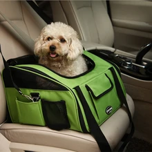 Сумки для собака мелких пород сумка кошка собака сумка-переноска для кошек, сумка рюкзак Портативный путешествия авиакомпания велосипеда воды-доказательство Оксфорд автомобильное сиденье