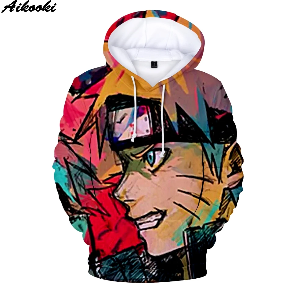 Casual Fashion Anime Naruto 3D Hoodies Men/Women Winter Tops 3D Hooded Children Sweatshirts Naruto 3D Kid Hoodies Men pullovers