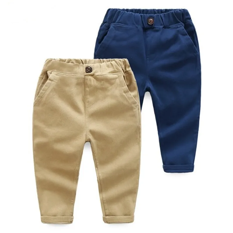 

RICHM Kids Clothes 2019 Autumn Casual Baby Boys Pants Baby Boy Clothes Cotton Solid Kids Trousers Baby Clothes Boy's Trouser