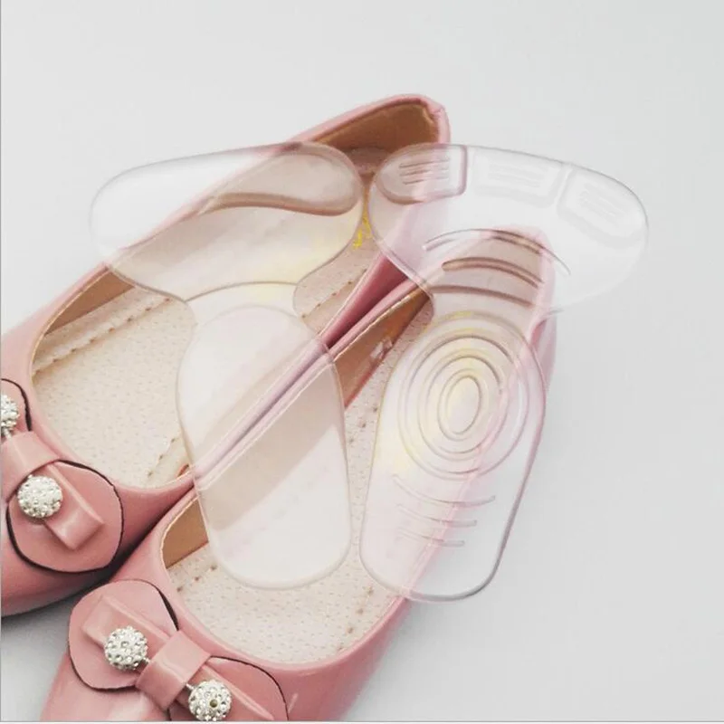 

Durable T-Shape Thread Thicker Rear Foot Wear Sticker High Heels Soft Anti-slip Inserts Shoe Accessories