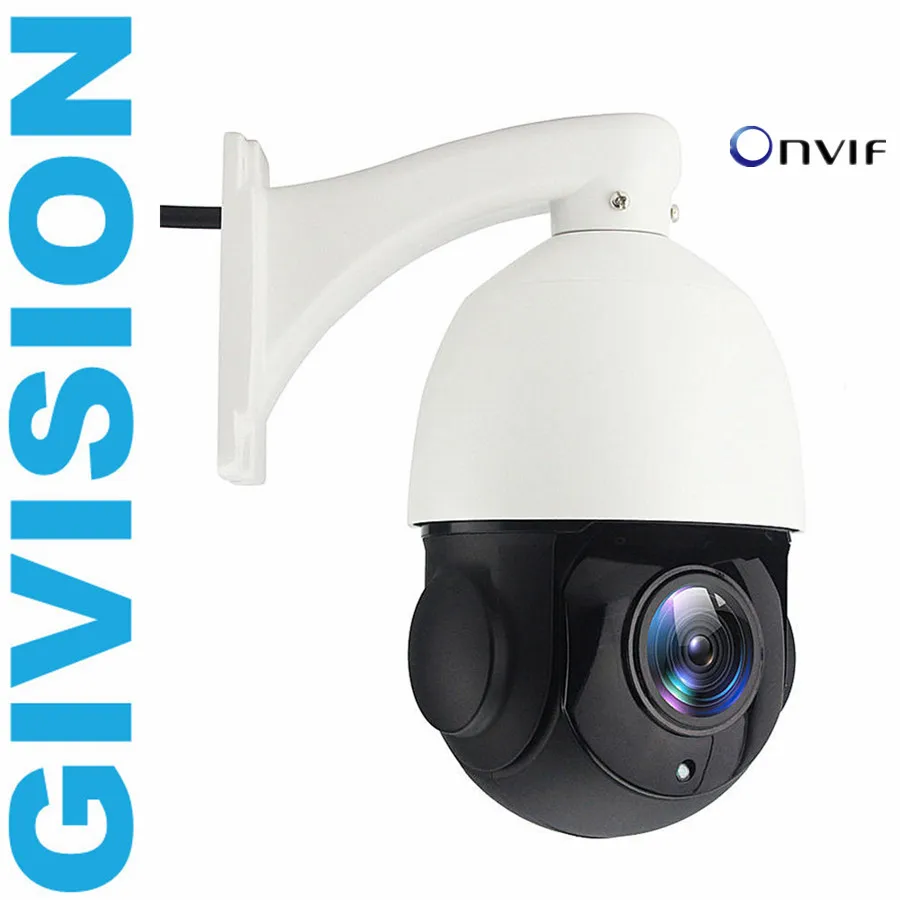 1.3mp ONVIF Мини PTZ ip-камера 960 P HD поворотник 20x оптический зум ИК Открытый Сетевая