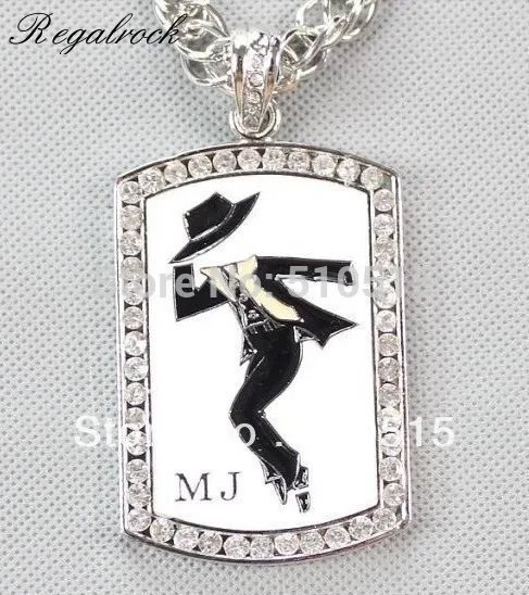 Ожерелье Regalrock Everlasting Classic Michael Jackson в стиле хип хоп для танцев MJ|necklace necklace|dance necklacehip