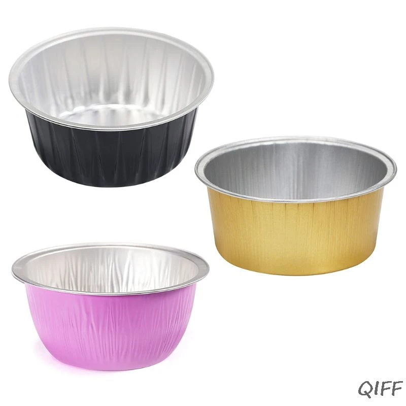 

80g Hair Removal Tool Container Aluminum Foil Bowl Wax Bean Melting Wax Bowl