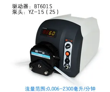 

BT601S YZ15 Plastic PPS Lab Industrial Basic Speed Variable Big High Flow Peristaltic Pump Filling Dosing PumpS 0.006-1700ml/min