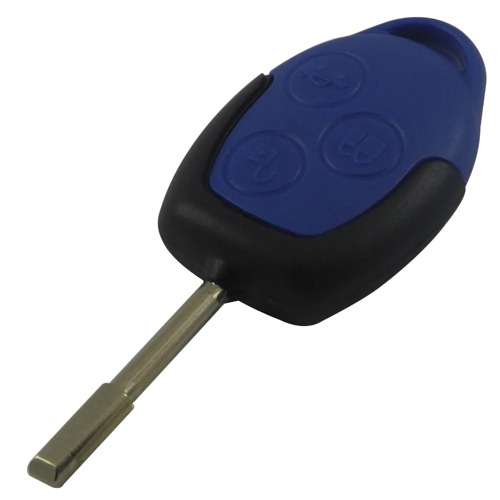 Folding Car Remote Flip Key Shell Case Fob Replacement Transit Connect Set Holder Cover for Ford