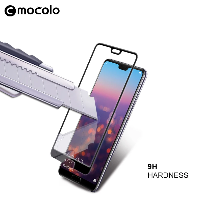Защита экрана для Huawei P20 Mocolo полное покрытие 5D 9H Lite Nova 3e пленка Pro закаленное