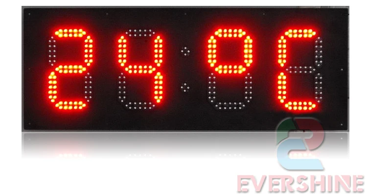 8 inch RED gas price number module-1