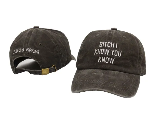 Funny cool Rihanna tour hat 6 panel 