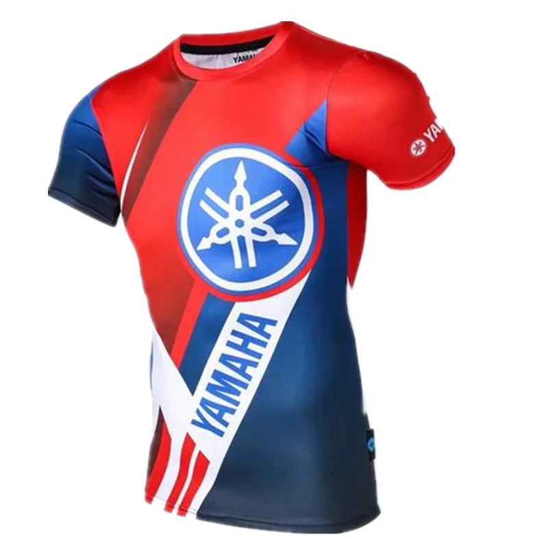 2018 New 100 polyester YAMAHA motorcycle jersey Quick dry wear mens