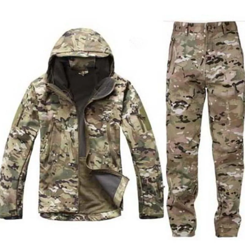 Уличные Тактические Водонепроницаемые куртки V 5 0 softshell Мужская охотничья одежда