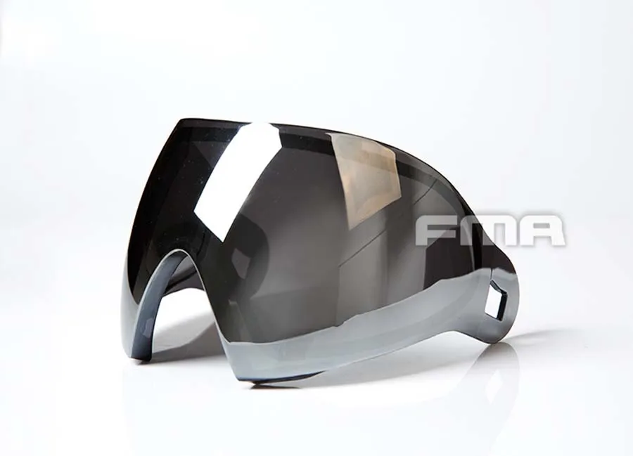 FM-G0006 FMA поликарбонатные линзы FM-G0004 G0012 для наружного применения F1 Полнолицевая маска - Цвет: FM-G0006