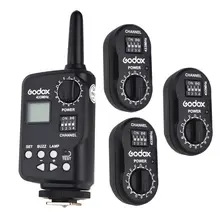 Godox FT-16 Wireless Power Controller Trigger with 3X Receiver GODOX DE300 DE400 SK400 GT400