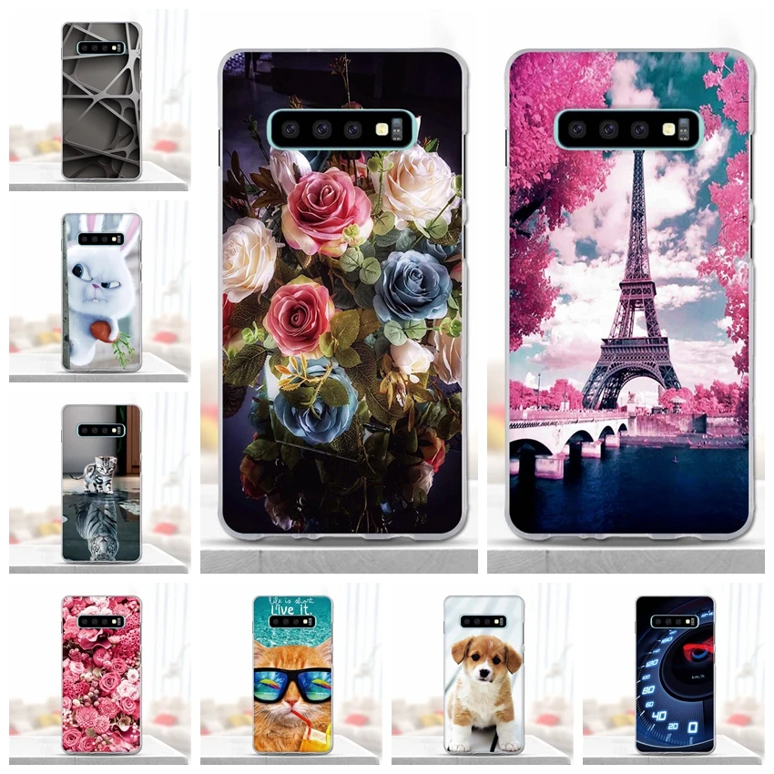 

Case for Coque Samsung Galaxy S10 Plus Case Cover for Samsung S10 Plus Fundas Soft Silicone Cover For Samsung S10 Plus Case Capa