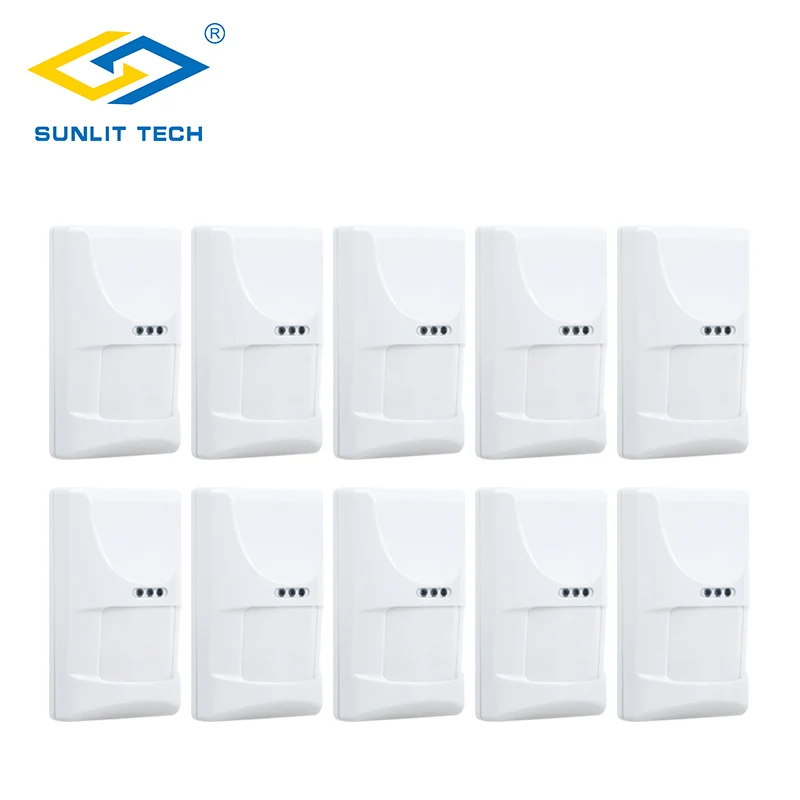 10pcs/Lot Wired Pet PIR Sensor Indoor Infrared Motion Detector Pet Immune sensor alarma for Home Burglar Security Alarm System 10pcs/Lot Wired Pet PIR Sensor Indoor Infrared Motion Detector Pet Immune sensor alarma for Home Burglar Security Alarm System