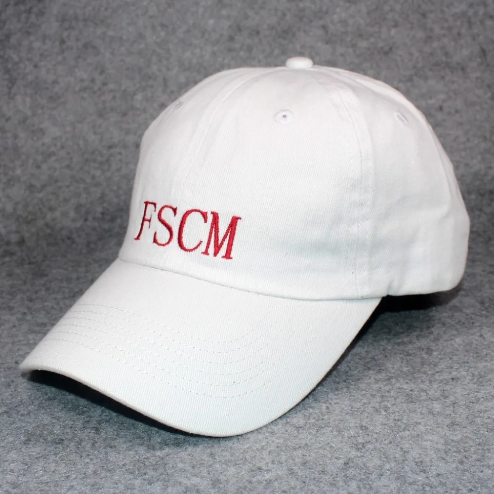 FSCM SPARTAK MOSCOW Football Cap Russian Premier League Solid White Cotton Rear Brass Adjustable Buckle One Size Fits Most Russian Sport Baseball Hats