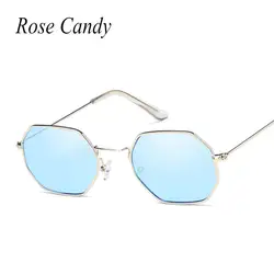 Роза конфеты 2017 Малый Размеры Для женщин Брендовая дизайнерская обувь квадратный прозрачный Солнцезащитные очки для женщин женский