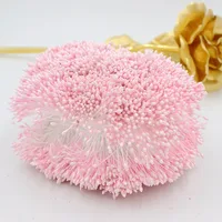 900pcs/lot Random Mixed Double Heads DIY Artificial Mini Pearl Flower Stamen Pistil 1mm Floral Stamen For Wedding Decoration DIY - Image 4