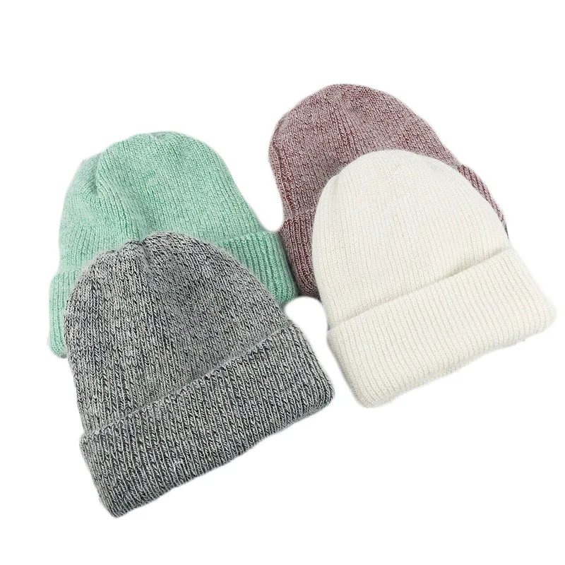 2017 New Arrival Autumn Winter Women Men Hat Fashion Knitted Beanies Hats High Quality Female Male Hat Casual Cotton Caps