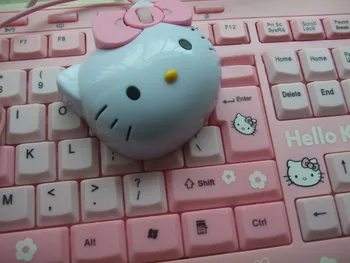 Kawaii Hello Kitty Wired Mouse USB 2