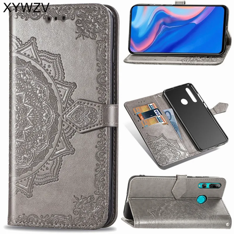 

Huawei Y9 Prime 2019 Case Shockproof Popular texture Soft Silicone Phone Case Card Holder Fundas For Huawei Y9 Prime 2019 Cover