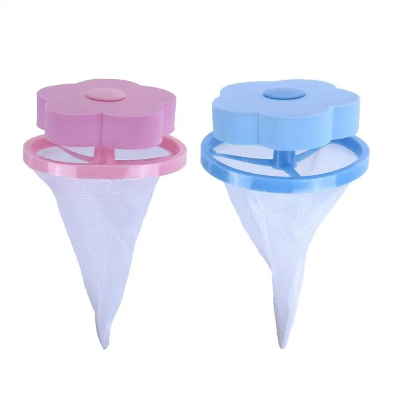 

Flower Shape Mesh Filter Bag Laundry Ball Floating Style Washing Machine Filtration Hair Removal Device House Cleaning Tools