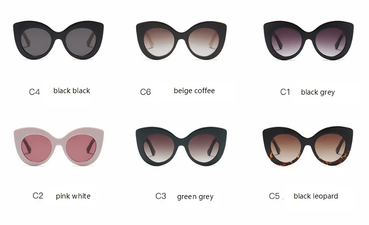 Королевский Девушка Винтаж солнцезащитные очки «кошачий глаз» Для женщин Брендовая дизайнерская обувь, солнцезащитные очки для женщин высокое качество градиентные очки Для мужчин UV400 SS875
