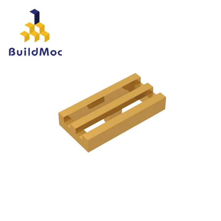 BuildMOC 2412 30244 1x2 Technic changever Catch для строительных блоков части DIY развивающие творческие подарочные игрушки - Цвет: M0638-09