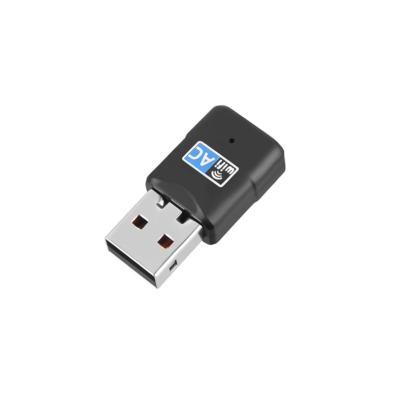 Creacube Drive Бесплатный USB WiFi адаптер беспроводной сетевой адаптер/ключ двухдиапазонный 2,4G/5,8G 600 Мбит/с сетевая карта для настольного ноутбука