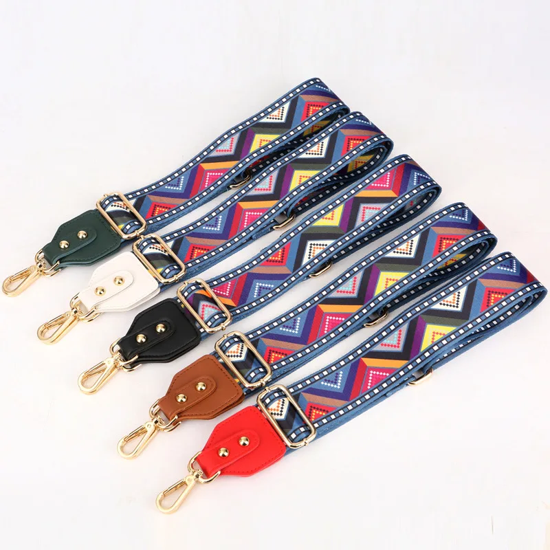 

2019 Replacment Ladies Handbag Straps Luxury Colorful Single Bag Belt Wide Convenient Women Shoulder Straps for Handbags