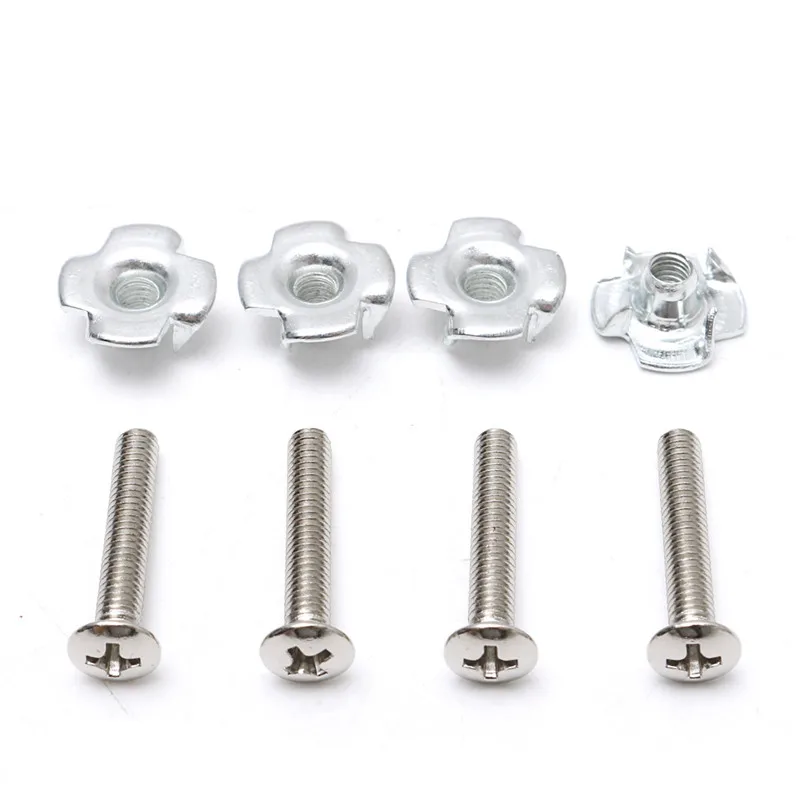 LEORY портативная рукоятка динамика толстые кожаные ручки с винтами для гитарного