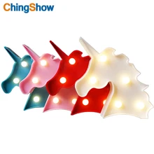 

3D mini night light LED Wandleuchte Flamingo Ananas Kaktus star heart unicorn For party Baby Schlafzimmer Dekoration Kinder