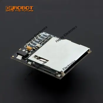 

DFRobot DIY SD Reader Module, 5V with switch Break out standard SD card and Micro SD (TF) card Compatible with arduino etc.