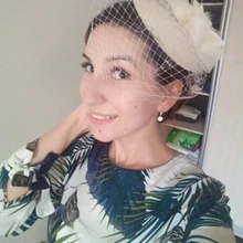 Женские Свадебные шляпы для невесты, свадебные шляпы и вуалетки с цветами, женские головные уборы, головной убор