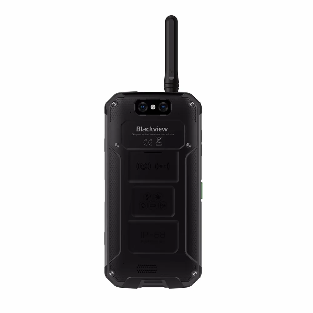 Blackview BV9500 Pro Водонепроницаемый Walkie Talkie смартфон 6 ГБ ОЗУ 128 Гб ПЗУ Восьмиядерный 5," FHD 18:9 аккумулятор 10000 мАч мобильный телефон