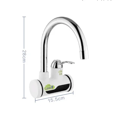 

Electric heating faucet water heater taps Kitchen faucet with LED temperature digital display