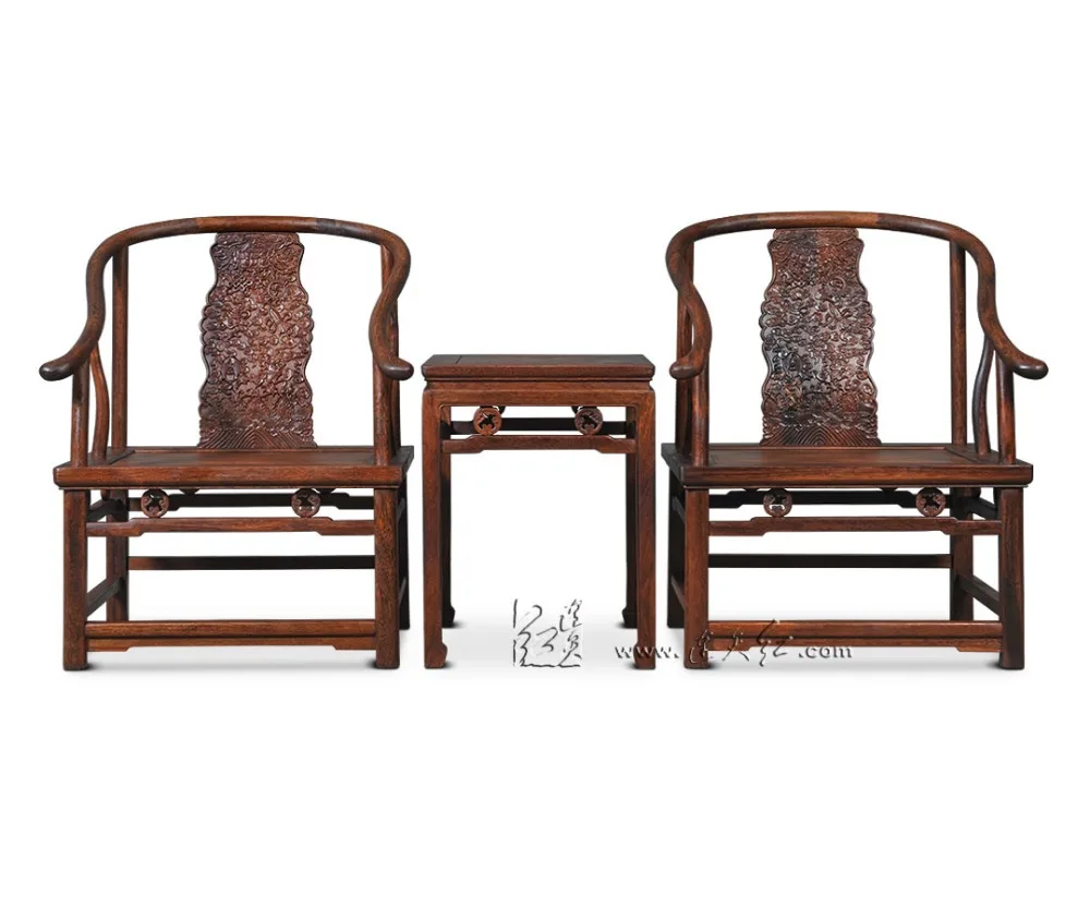 Китайский современный стиль Королевский палисандр мебель для гостиной стулья