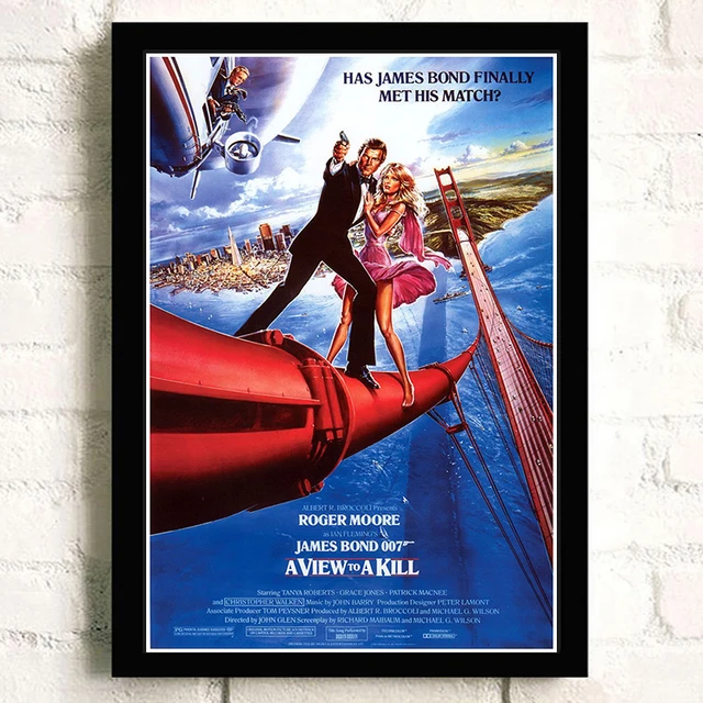 Movie Poster 007 Skyfall Wall Art Canvas Print James Bond Wall Pictures For Living Room Home Decor Bar Decoration Painting Calligraphy Aliexpress
