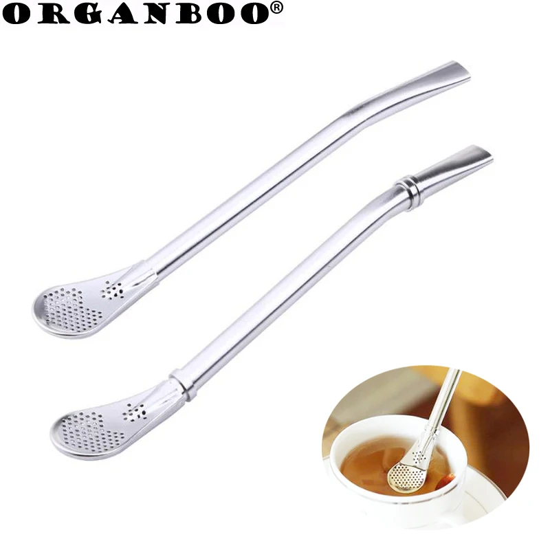 Buy ORGANBOO 1PC Reusable Stainless Steel Drinking