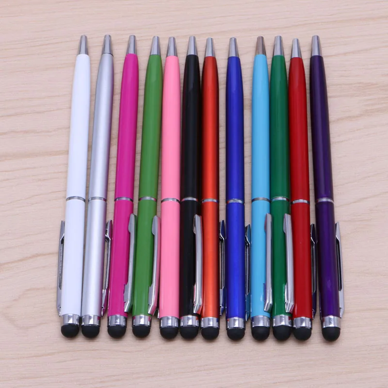

Stylish Slim 2 in 1 Ballpoint Pen & Capacitive Stylus ForiPhone, ForiPad, Tablets