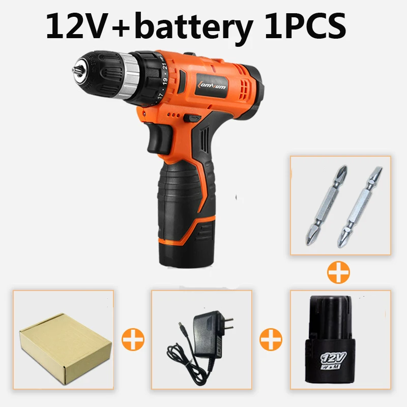power tools electric 12V rechargeable screwdrivers mini electric drill