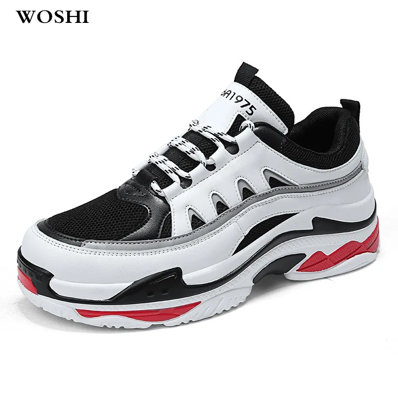 

Men Running Shoes Ourdoor Jogging Trekking Sneakers Lace Up Athletic Shoes men Comfortable Light Soft Zapatillas Hombre big size