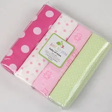 4pcs Baby Blankets Newborn 100% Cotton Flannel Blanket Newborn Baby Girl Receiving Blankets Summer Crib Bedding Gift Set 76*76cm 4pcs Baby Blankets Newborn 100% Cotton Flannel Blanket Newborn Baby Girl Receiving Blankets Summer Crib Bedding Gift Set 76*76cm