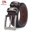 DINISITON – Ceinture en cuir de vachette véritable pour homme, sangle vintage de luxe, décontracté avec boucle en alliage ► Photo 1/6